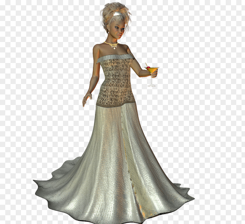 Maroccan Costume Design Gown PNG