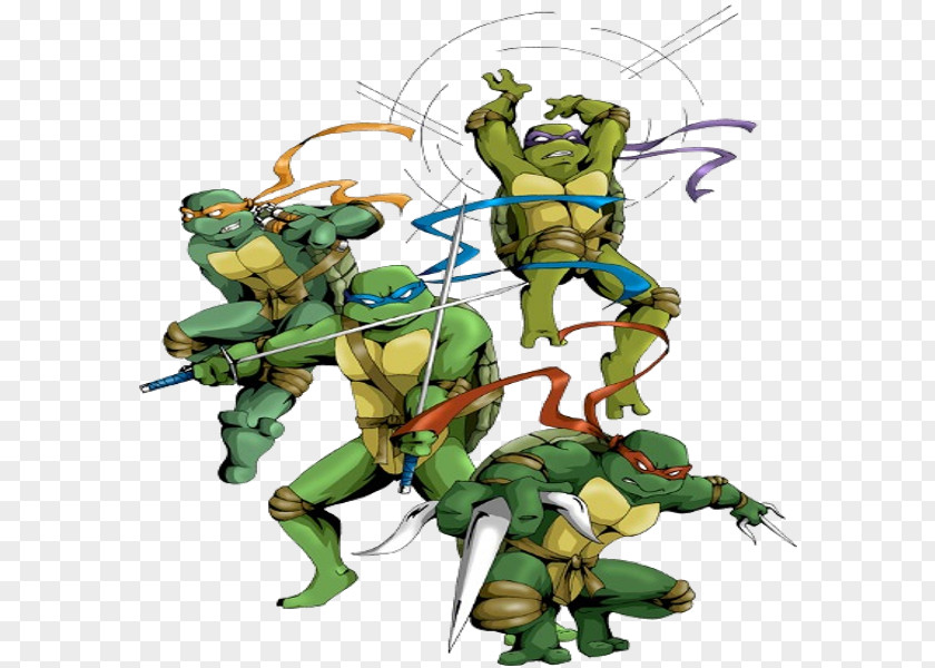 Ninja Tratules Raphael Donatello Leonardo Shredder Teenage Mutant Turtles PNG