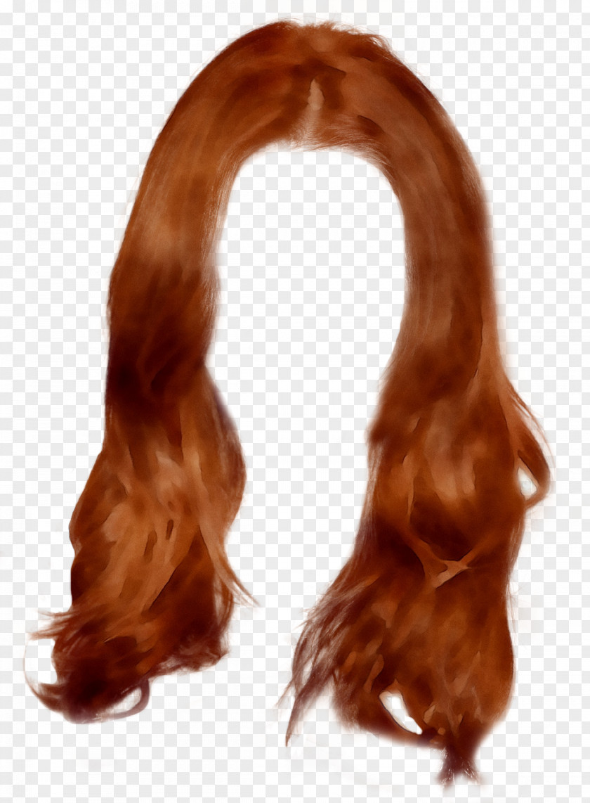 Wig Caramel Color PNG