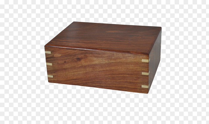 Wooden Box Urn Decorative PNG
