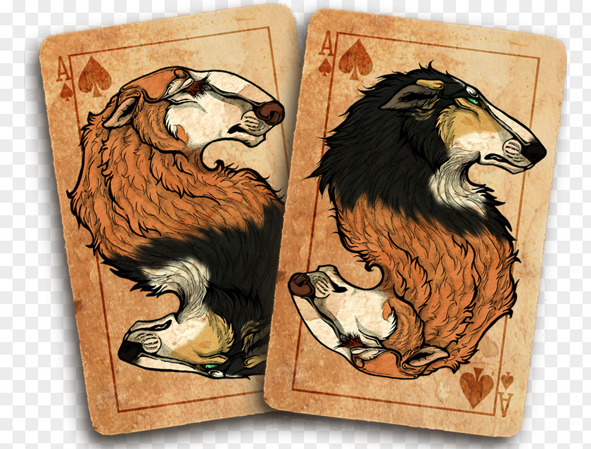 Ace Of Spades Wildlife Lion PNG