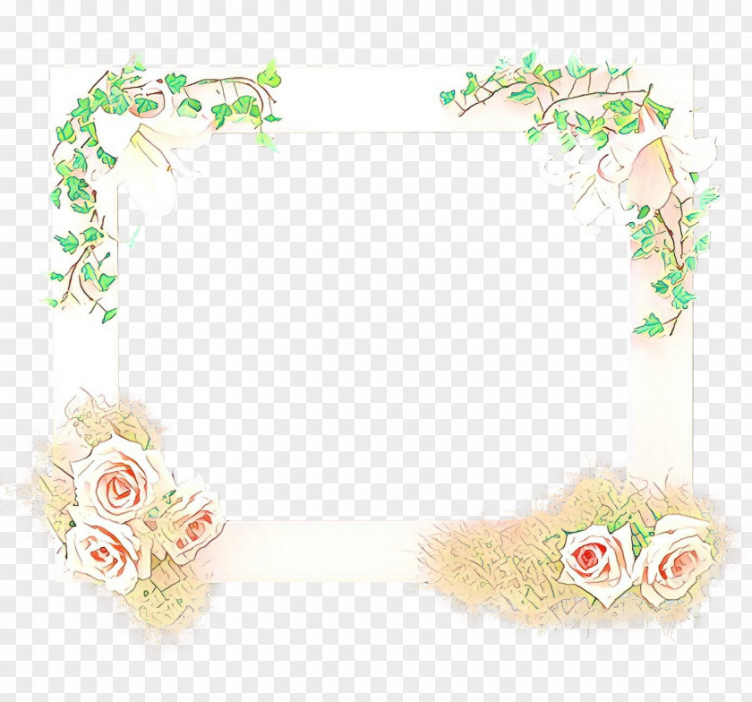 Floral Design Cut Flowers Picture Frames Leaf Rectangle PNG