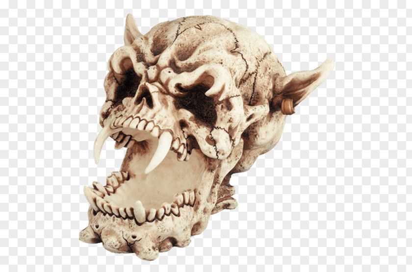 Skull Figurine Demon Devil Skeleton PNG