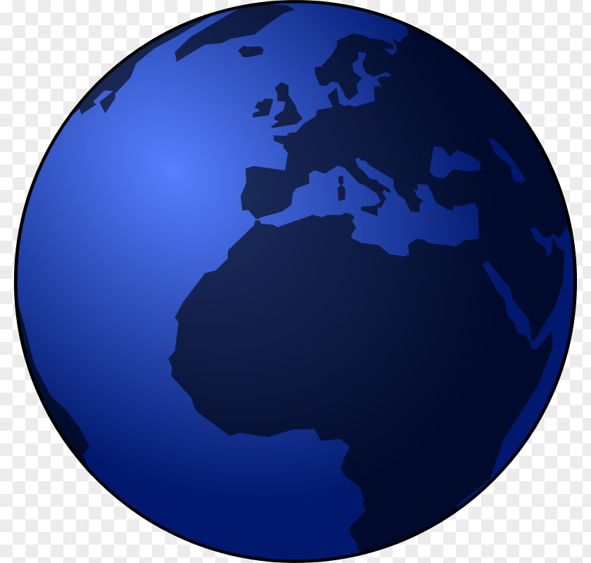 Cartoon Planet Earth Globe Clip Art PNG