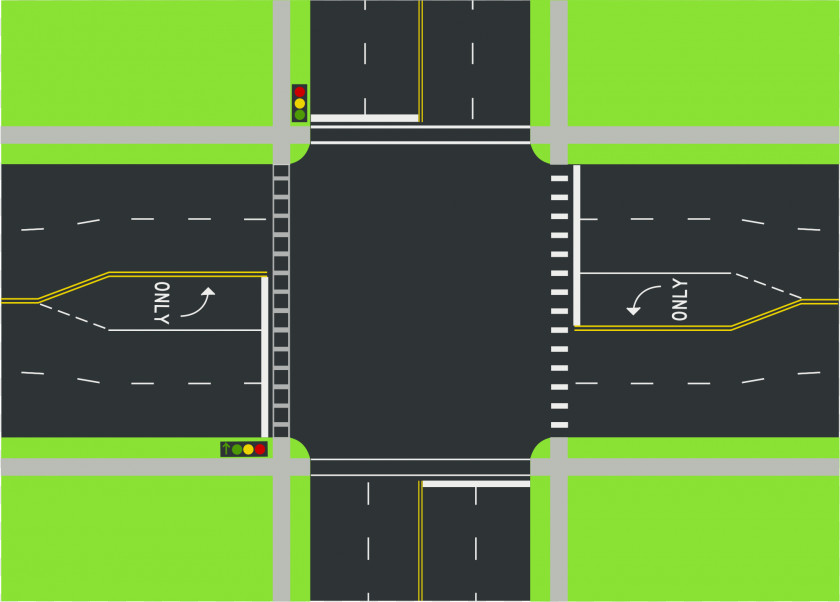 Intersection Cliparts Road Street Traffic Congestion Clip Art PNG