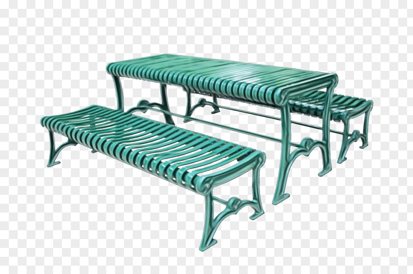 Outdoor Bench Table PNG