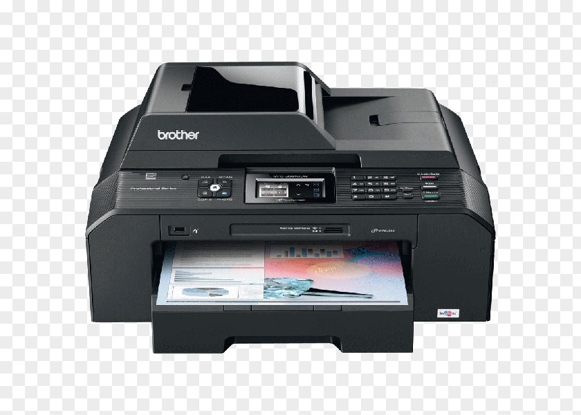 Printer Multi-function Inkjet Printing Brother Industries Ink Cartridge PNG