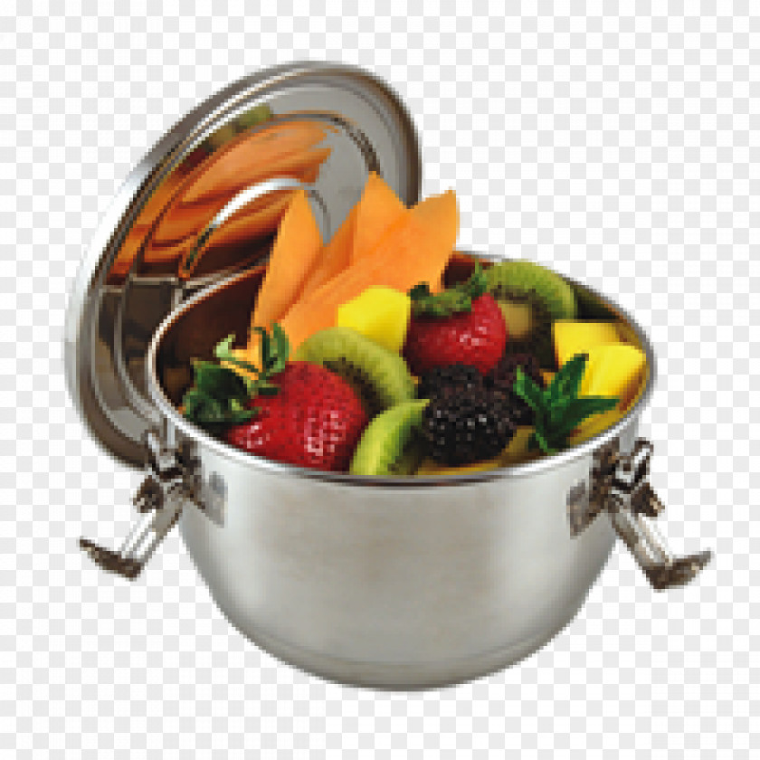 Round Seal Plastic Food Bowl Stainless Steel Cookware PNG