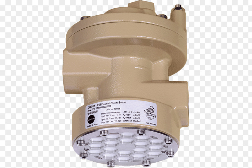 Volume Booster Samson Controls Private Limited Pneumatics Industry Pneumatic Actuator PNG