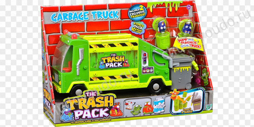Fungus Amungus Vehicle Trash Pack Garbage Truck Waste Toy PNG