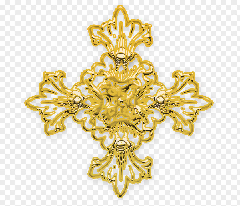 Jewellery Gold Designer Pattern PNG