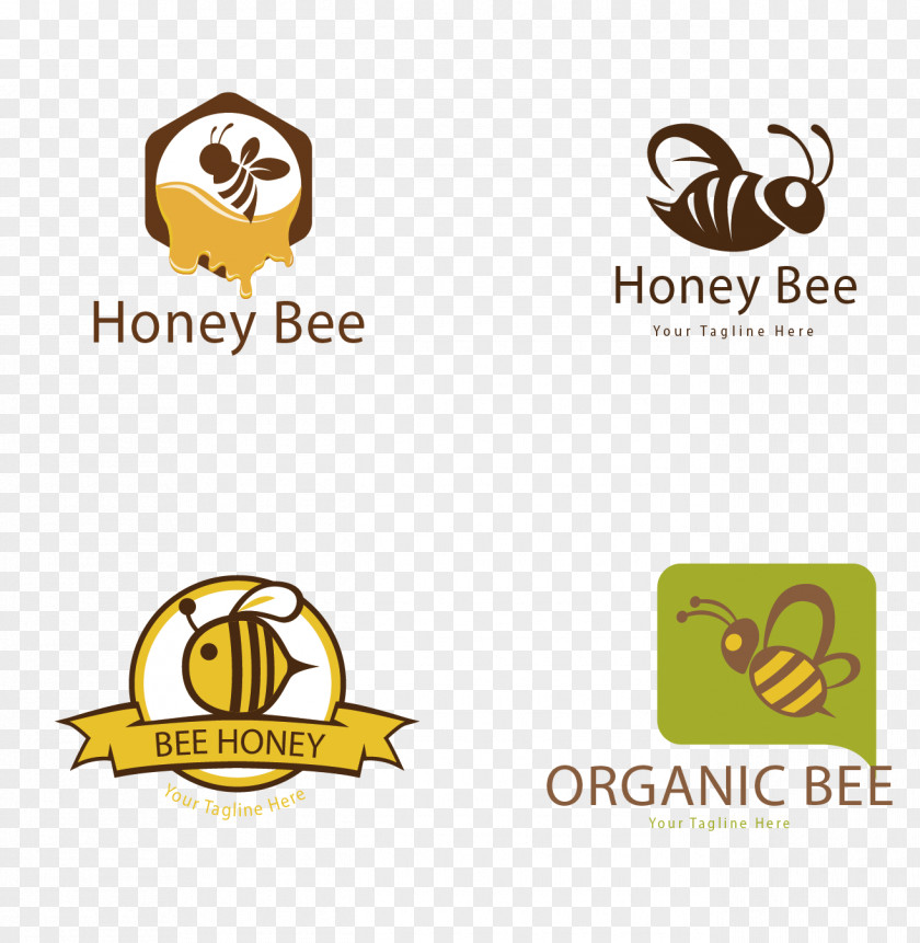 Bee,honey Honey Bee Logo PNG