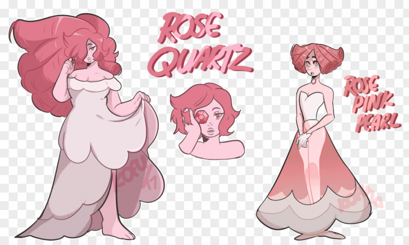 Gemstone Rose Quartz Pink DeviantArt PNG