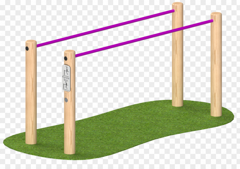 Parallel Bars Wood Line Angle PNG