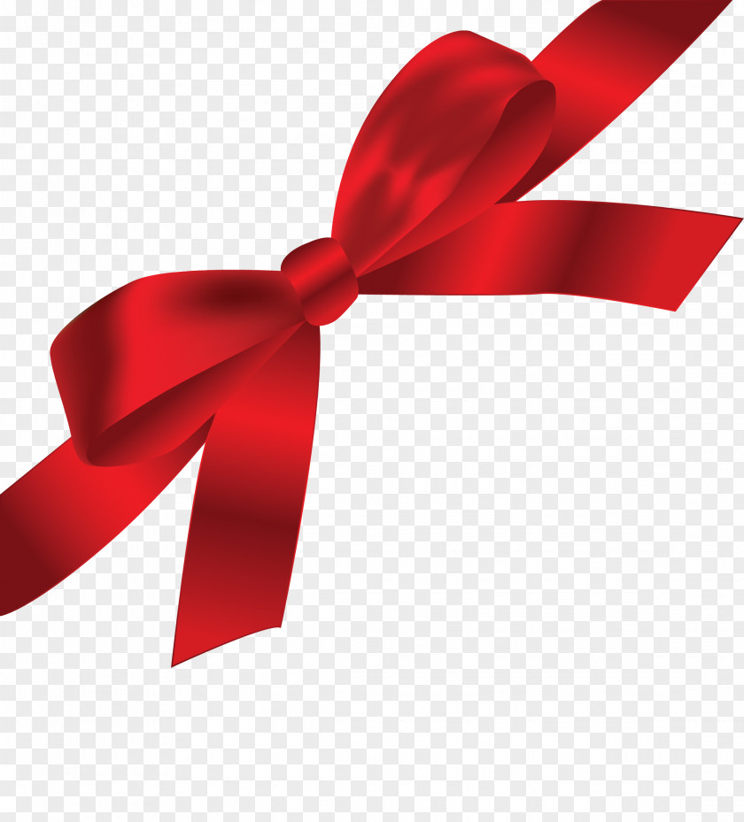 Red Ribbon Embellishment Material Property Gift Wrapping PNG