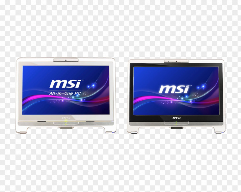 On Computer Laptop MSI Wind Netbook LED-backlit LCD All-in-One Micro-Star International PNG