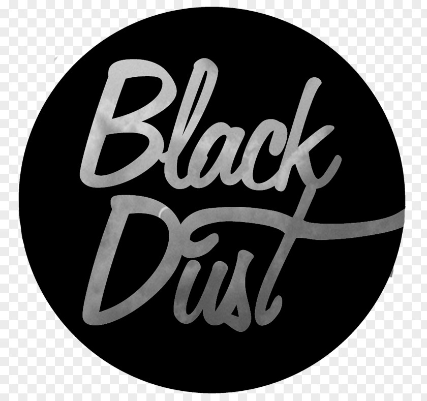 Black Dust Logo Brand Font PNG