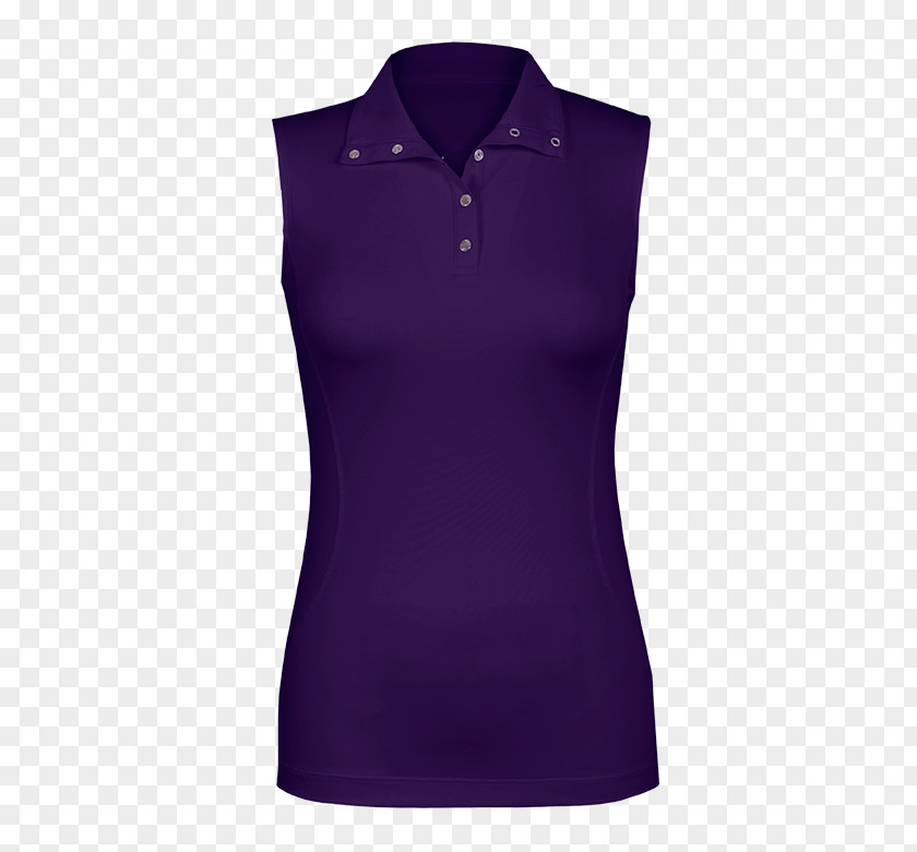 Sleeveless Polo Shirt Tennis PNG