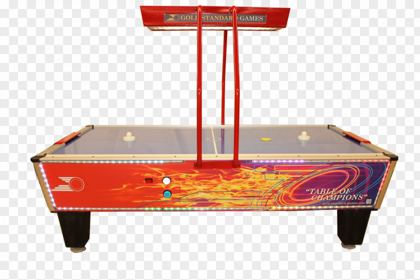 Table Air Hockey Games Gold Standard Shelti PNG
