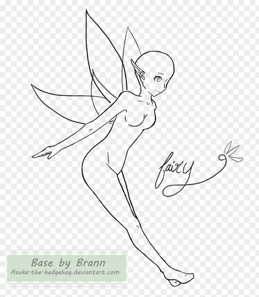 Fairy Sketch Drawing DeviantArt PNG