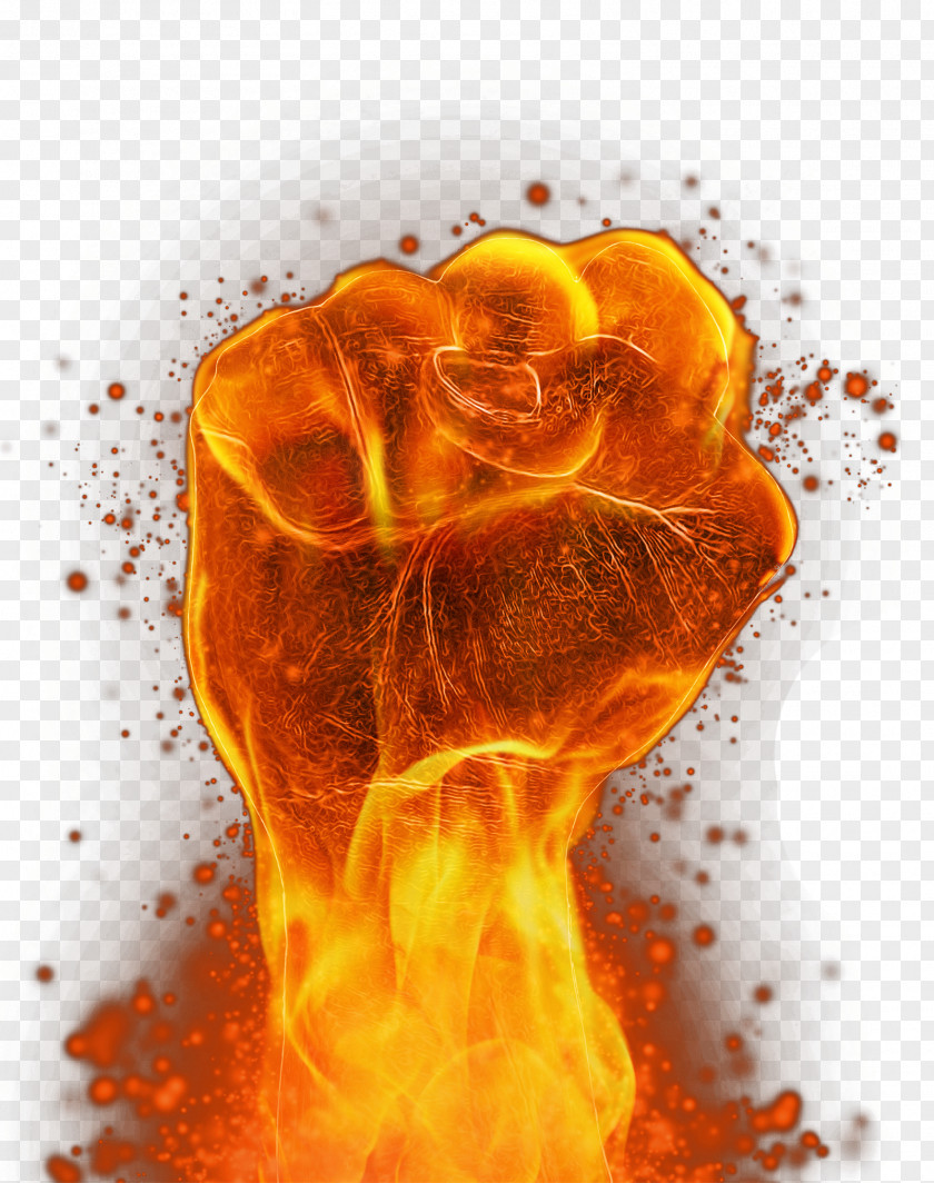 Fire Fist PNG fist clipart PNG