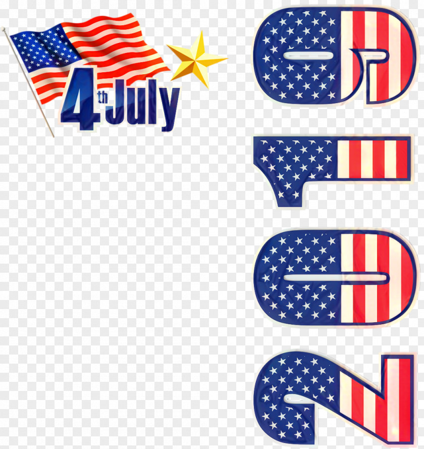 Flag Day Usa Electric Blue Fourth Of July Background PNG