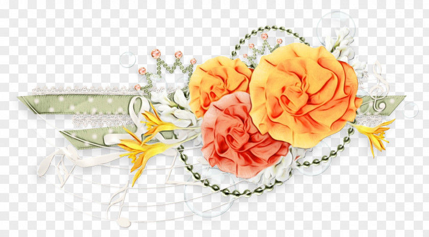 Garden Roses Hair Accessory PNG