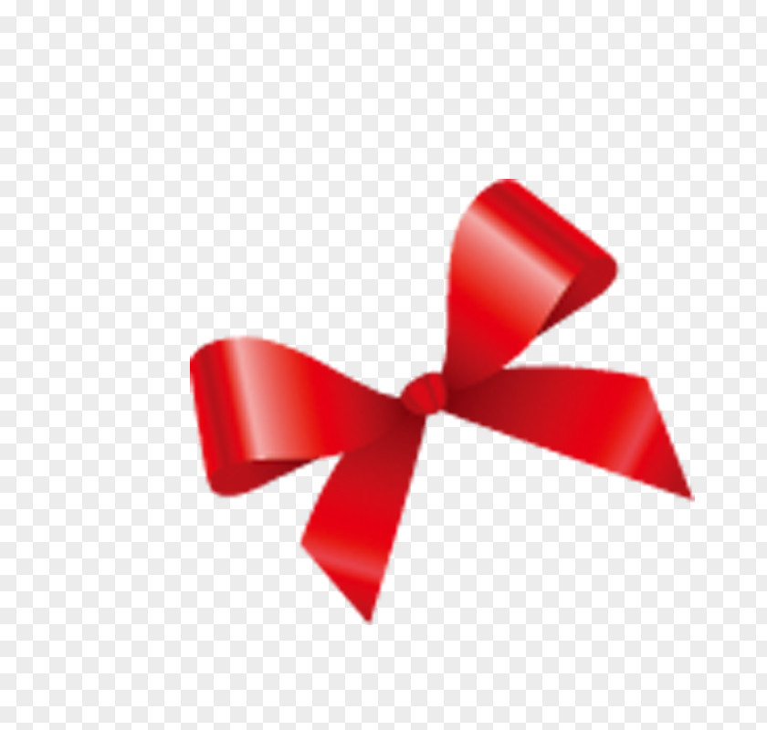 Ribbon Christmas Shoelace Knot PNG