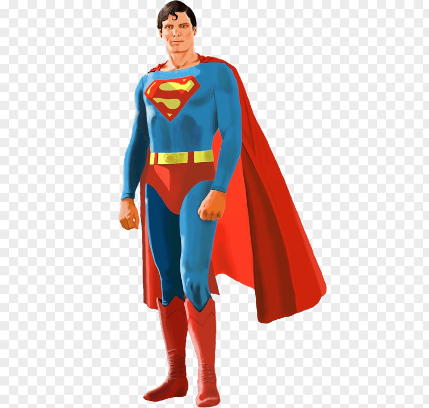 Superman Cloak Christopher Reeve Drawing Image Superhero Movie PNG