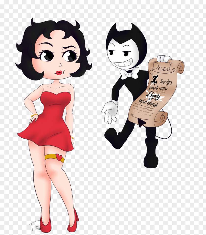 Bendy And The Ink Machine Betty Boop Cartoon Character Drawing PNG