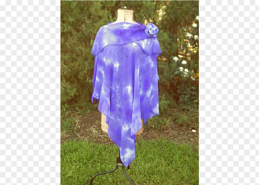 Hand Painted Lavender Electric Blue Cobalt Lilac PNG