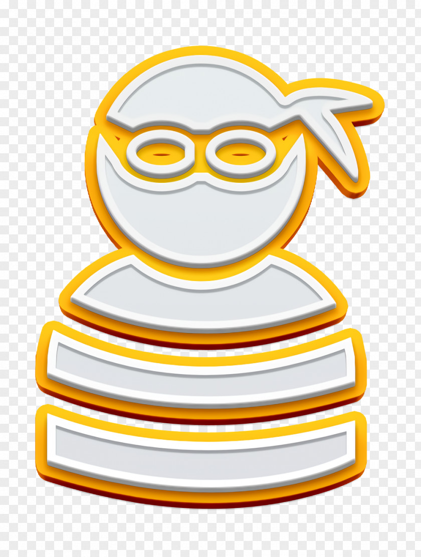 Humans 3 Icon Criminal Wearing Eye Piece And Striped Top Crime PNG