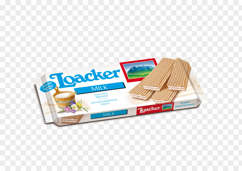 Milk Waffle Loacker Neapolitan Wafer PNG