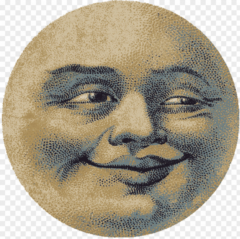 Moon Face United States Lunar Eclipse Full PNG