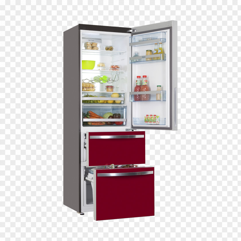 Refrigerator Freezers Kitchen Drawer Haier PNG