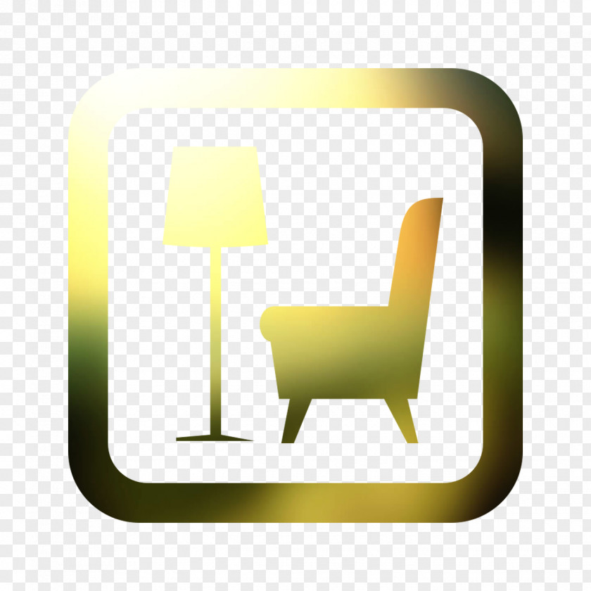 Yellow Angle Product Chair Square Meter PNG