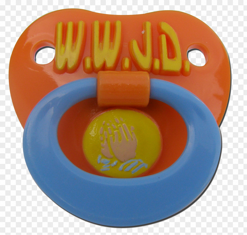 Child Pacifier What Would Jesus Do? NUK Infant PNG