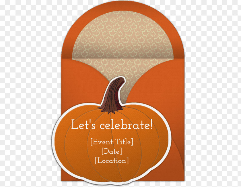 Party Invitations Halloween Thanksgiving Pumpkin Baby Shower PNG