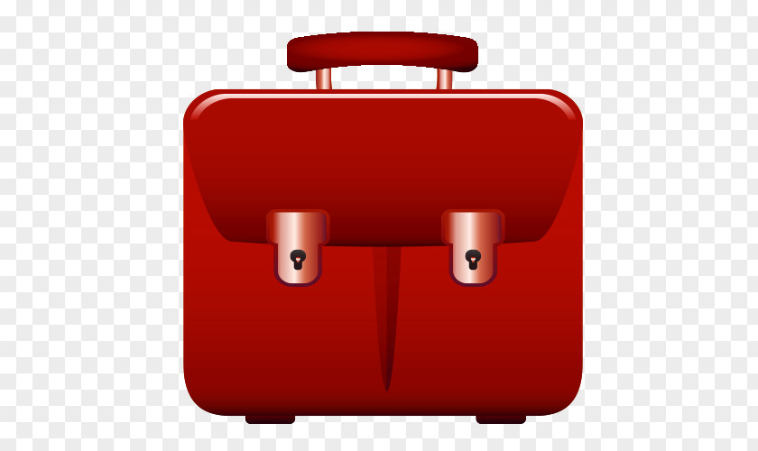 Cartoon Suitcase Briefcase PNG
