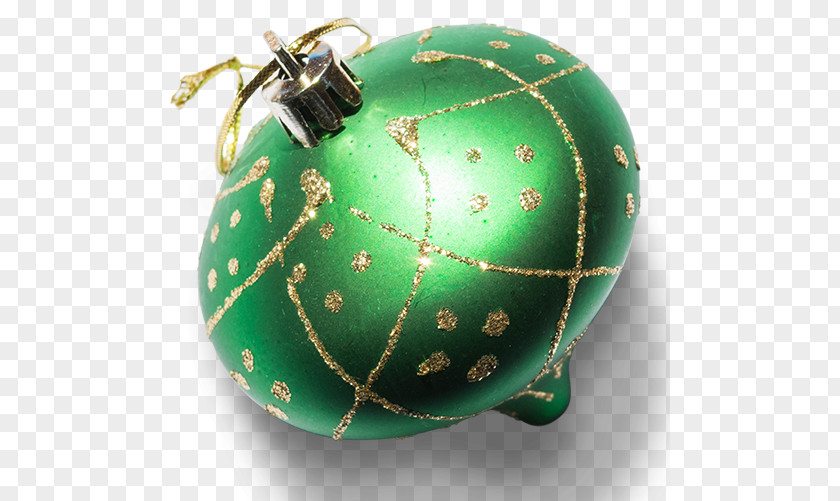 Green Christmas Ball Ornament Tree New Year Decoration PNG