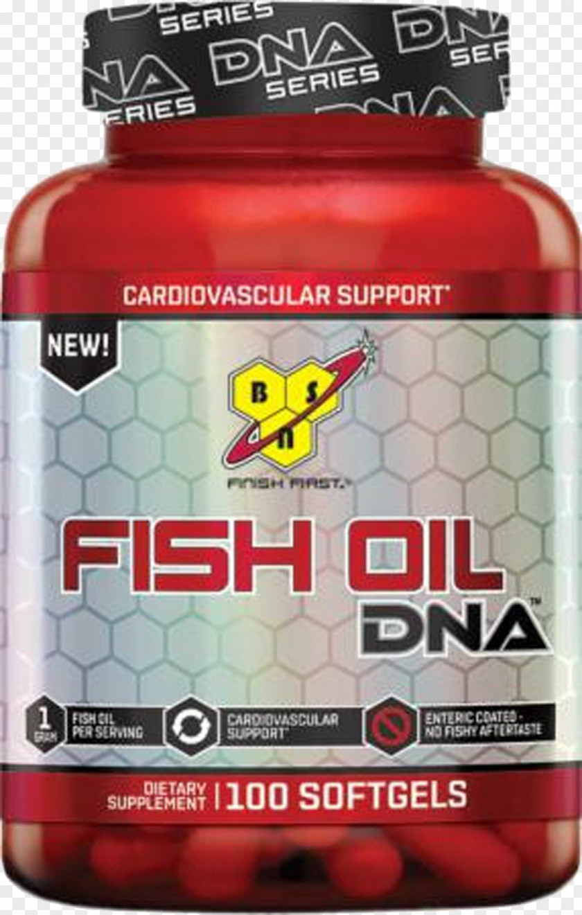 Jinlong Fish Oil Dietary Supplement BSN DNA Omega-3 Fatty Acid Cod Liver PNG