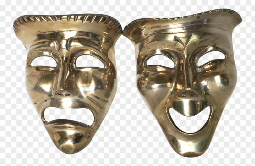 Mask Comedy Theatre Tragedy Drama PNG