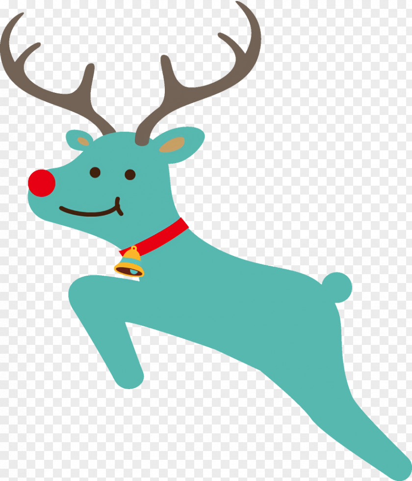 Tail Antler Reindeer Christmas PNG