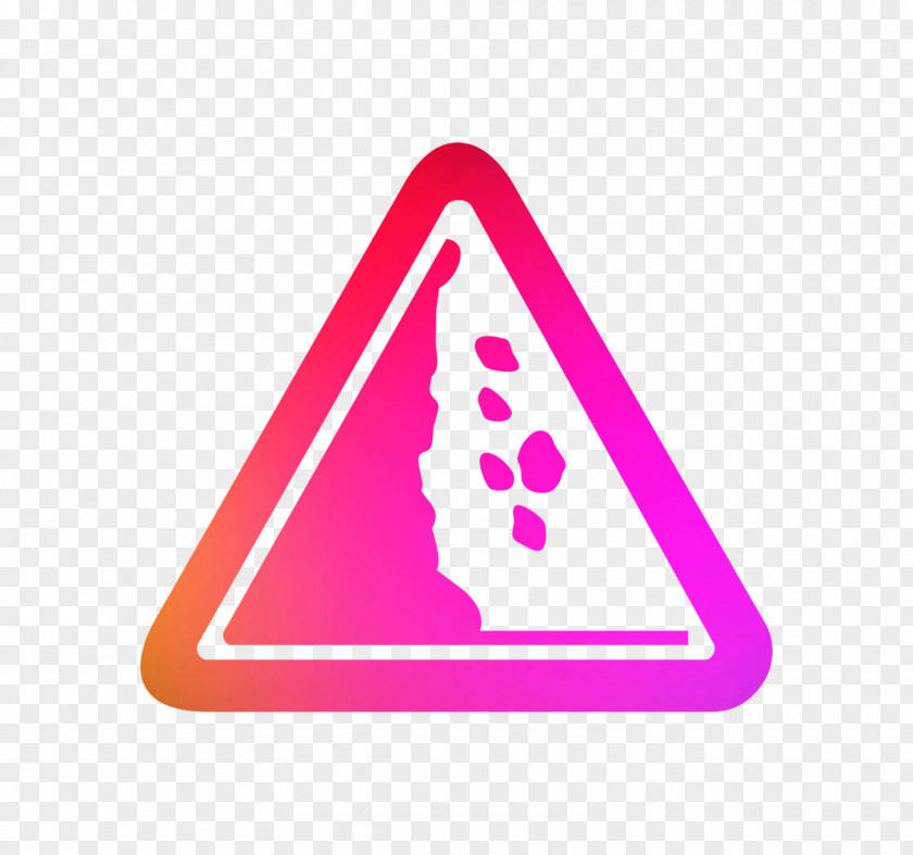 Warning Sign Triangle Logo Font PNG