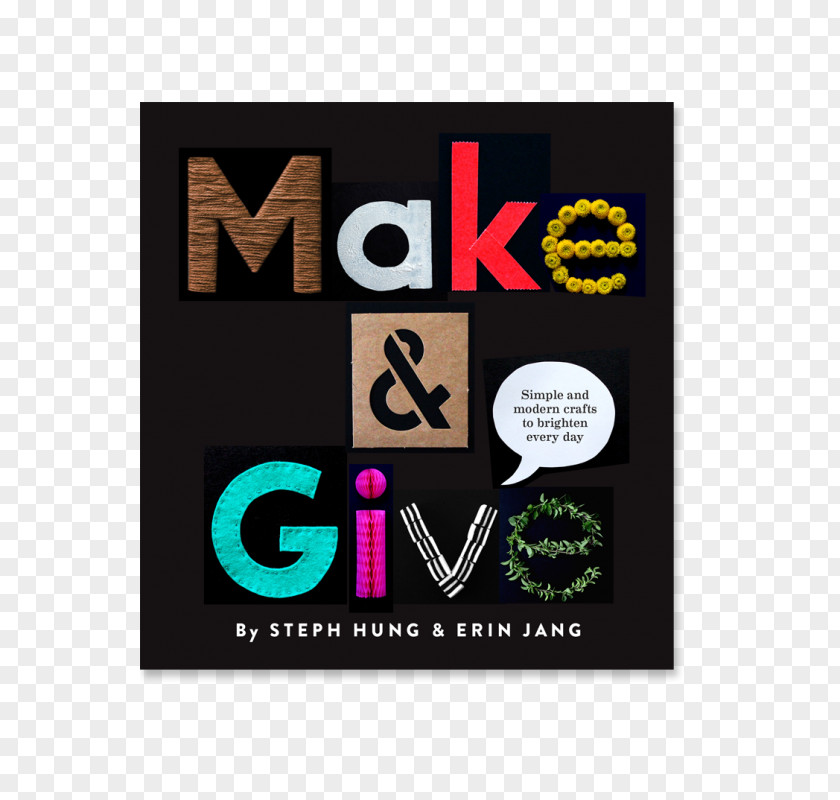 Book Make And Give: Simple Modern Crafts To Brighten Every Day Amazon.com Christmas Gift PNG