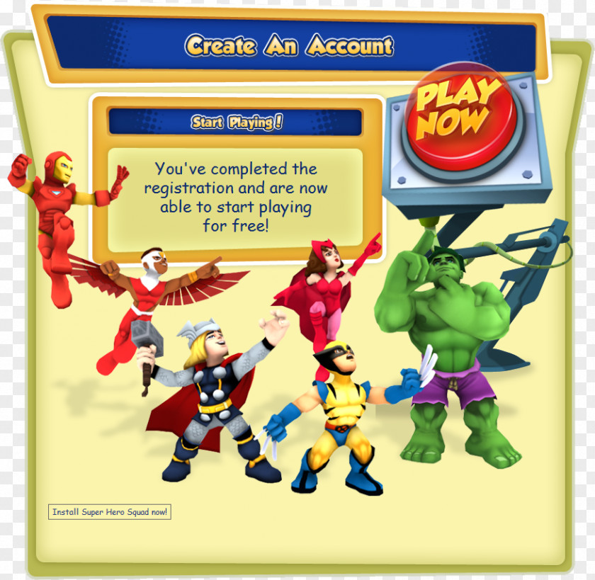 Marvel Super Hero Squad Online Action & Toy Figures Superhero Comics Database Project Fiction PNG