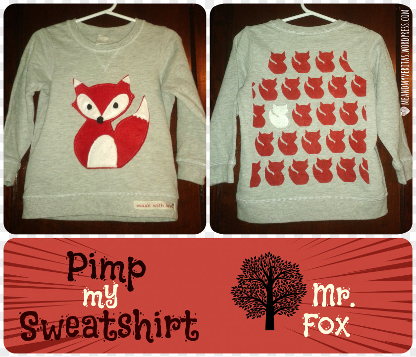 Mr Fox T-shirt Earth Textile Sleeve Font PNG