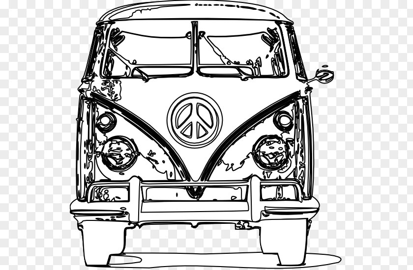 Volkswagen Van Cliparts Type 2 Car Beetle PNG
