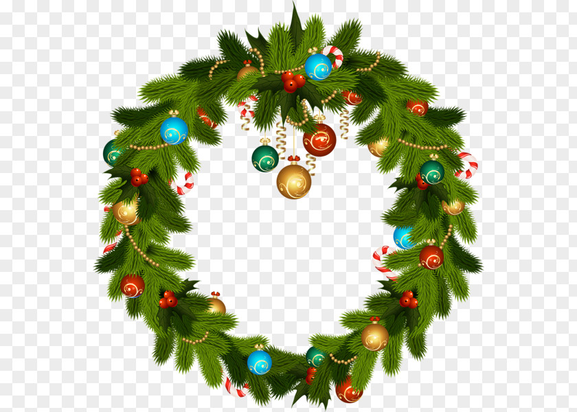 Wreath Material Christmas Ornament Decoration Clip Art PNG