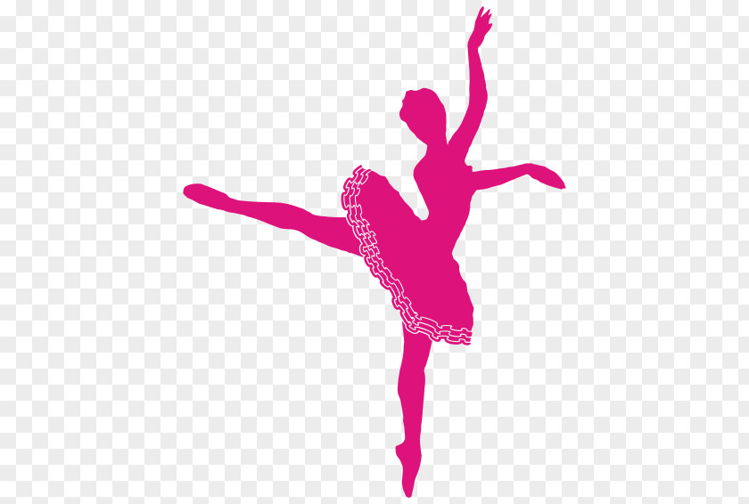 Ballet Dancer Silhouette Cross-stitch Pattern PNG